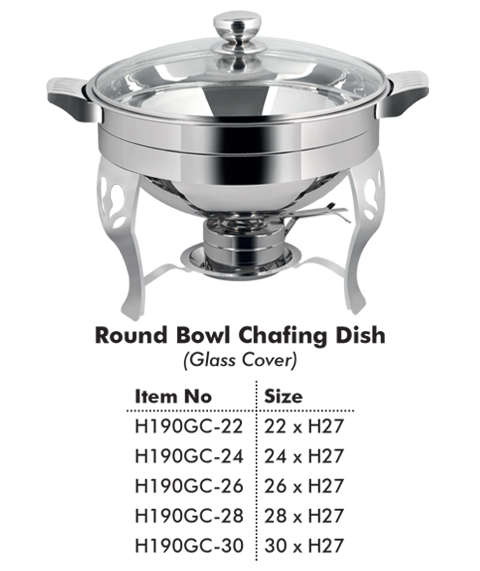 Round Bowl Chafing Dish (GC)